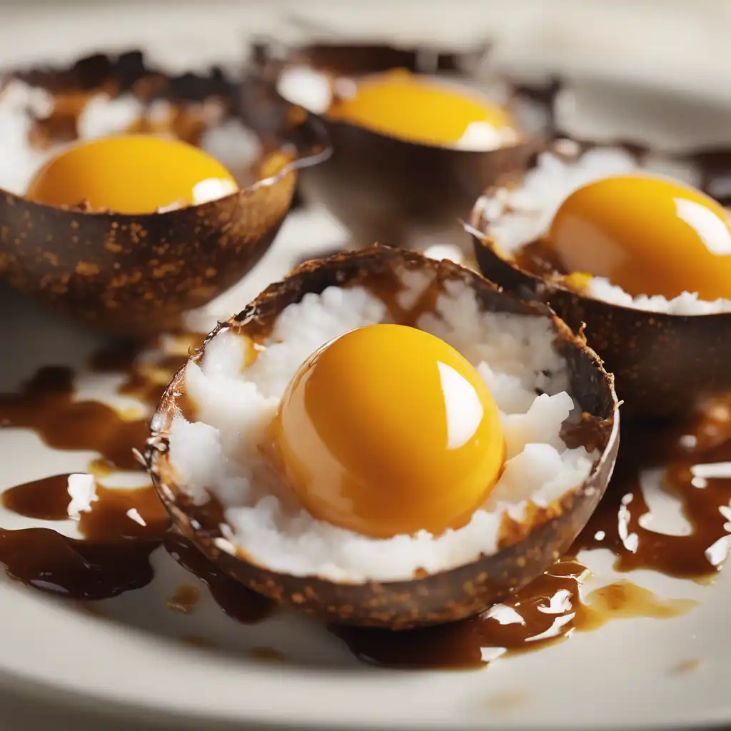 Burnt Eggs with Coconut