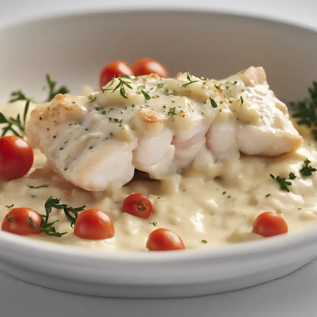 Baked Cod with Mayonnaise