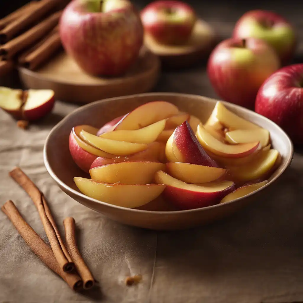 Cinnamon Apples with Cinnamon