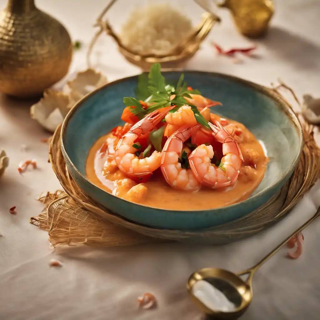 Shrimp and Coconut Sauce