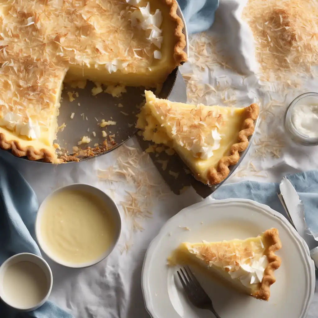 Coconut Custard Pie