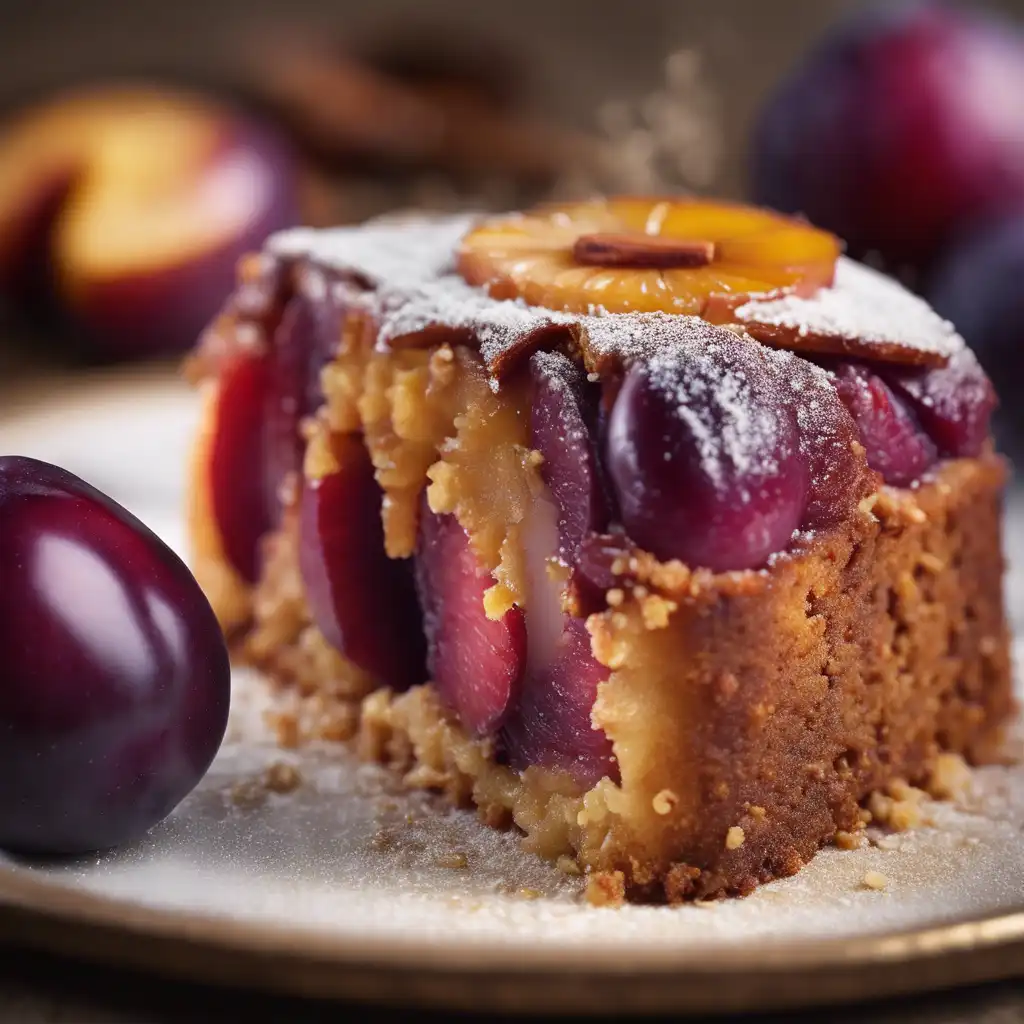 Fresh Plum Cake