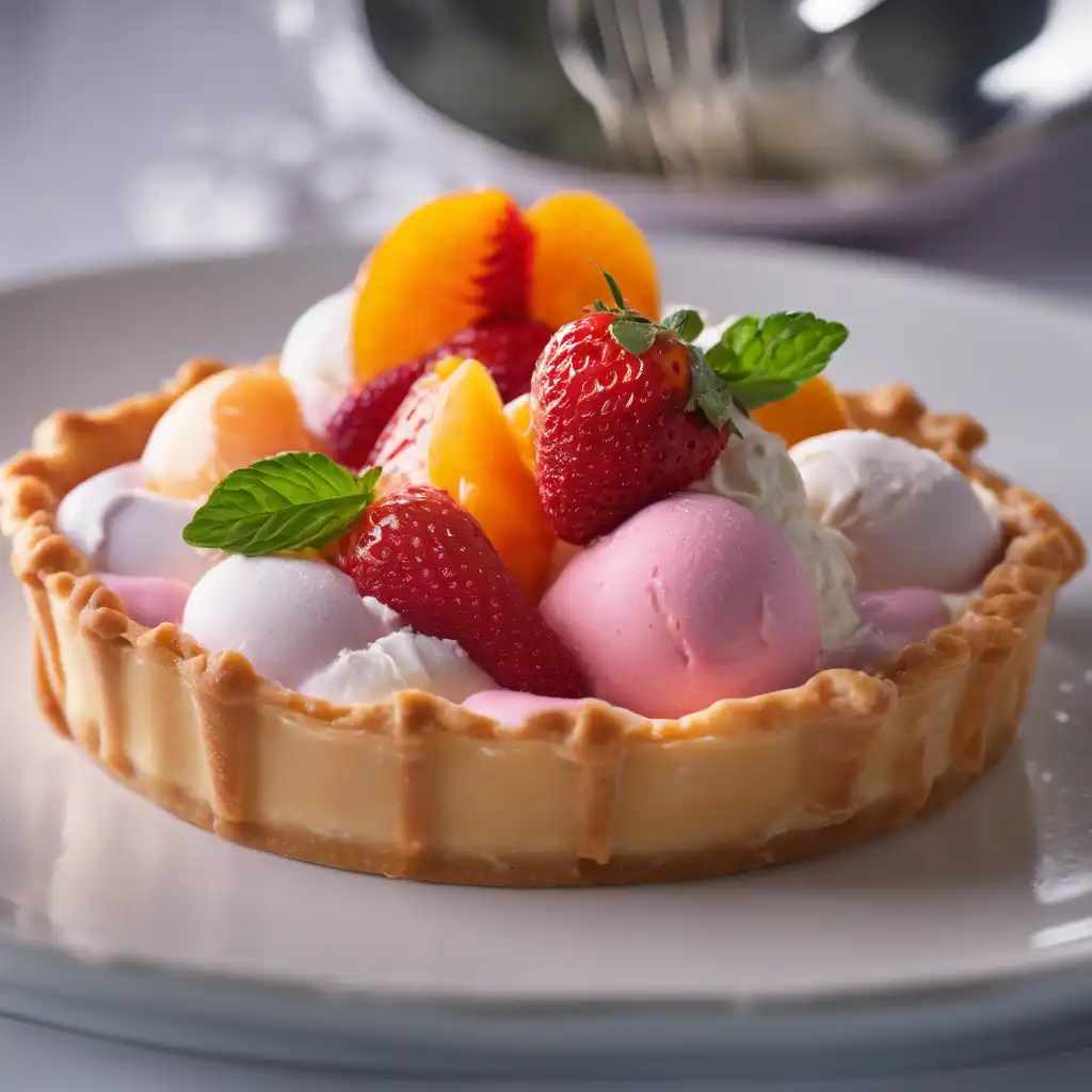 Creamy Ice Cream Tart