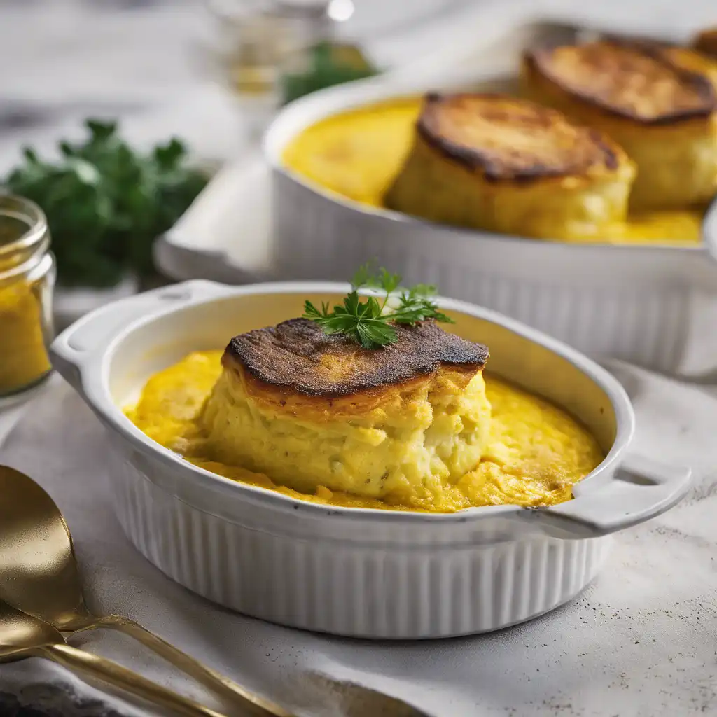 Fish Soufflé with Curry (Caril)