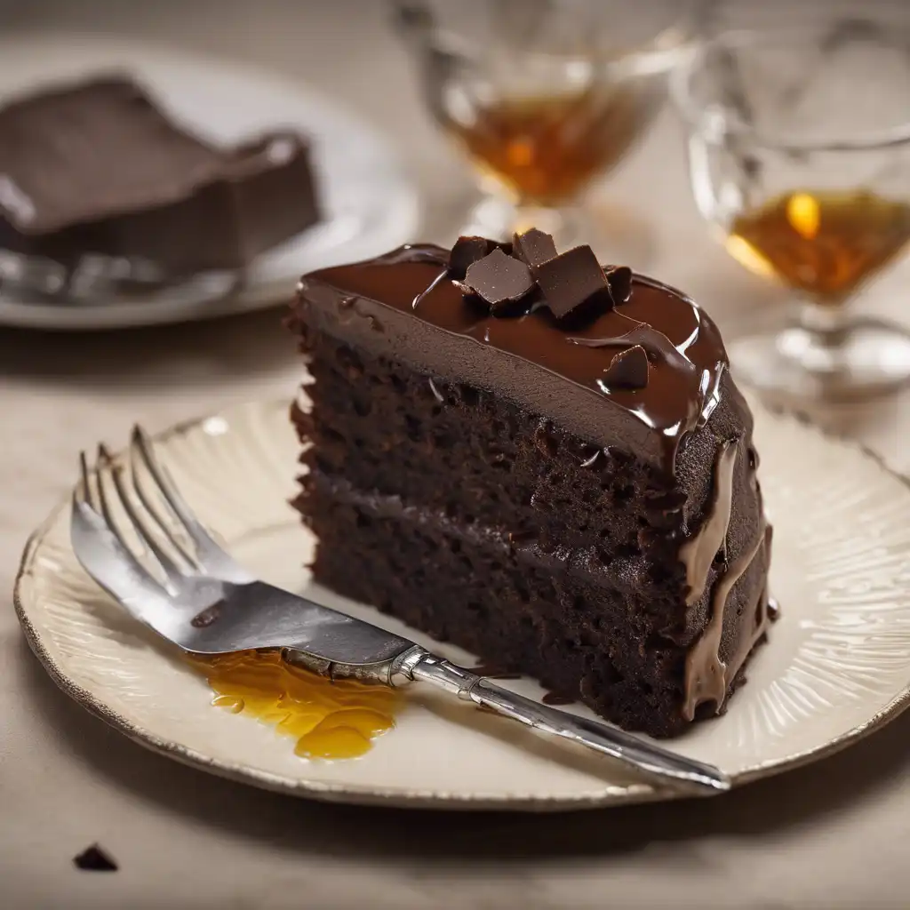 Chocolate Cake with Honey