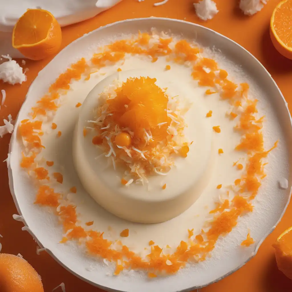 Orange and Coconut Mousse