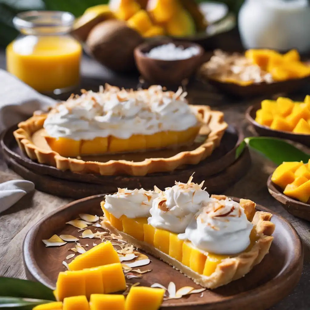 Mango and Coconut Desserts