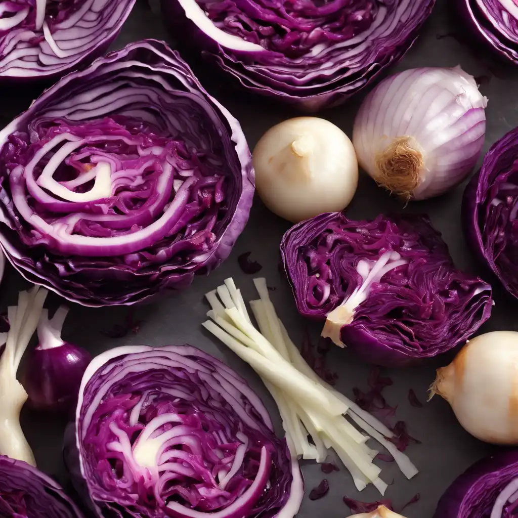 Red Cabbage with Onions