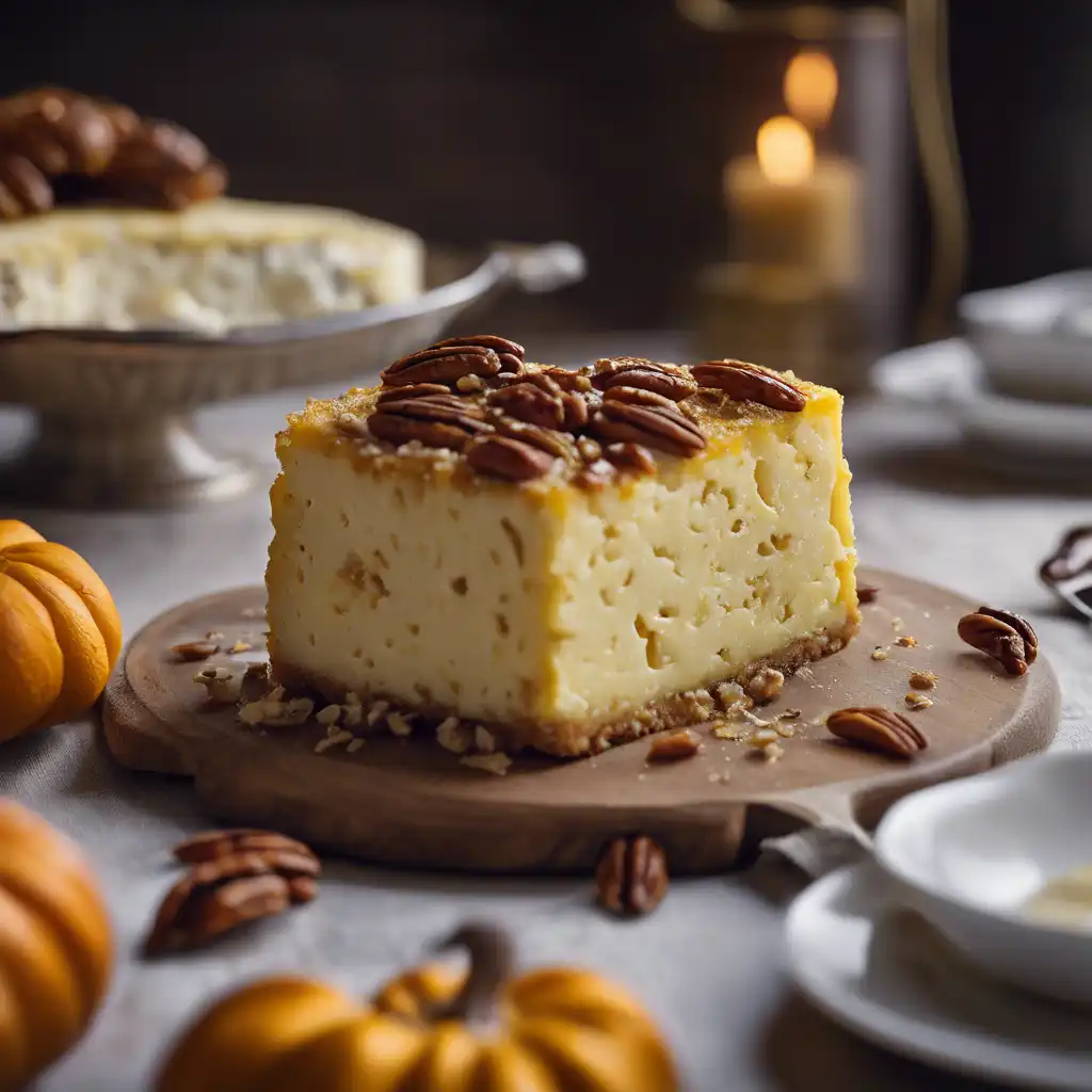 Cheese and Pecan Cake