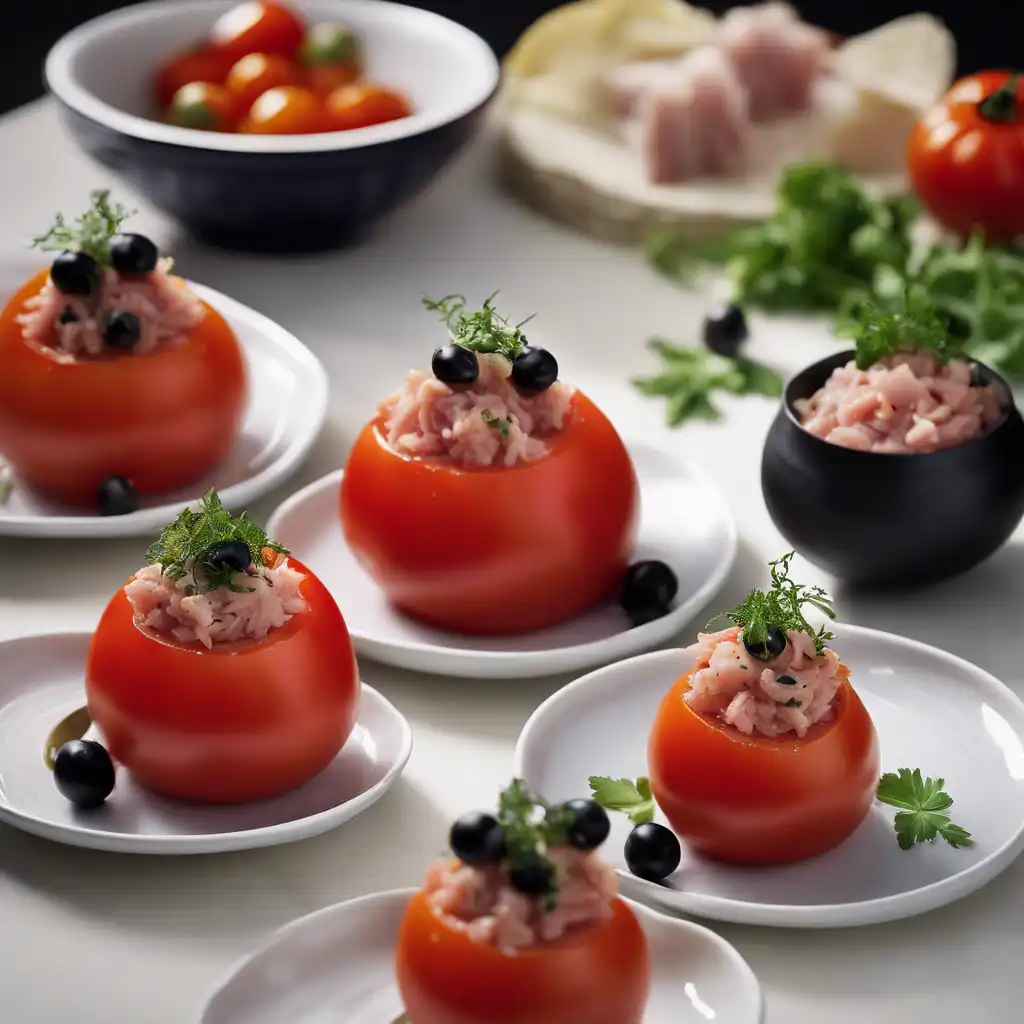 Tomato Stuffed with Tuna