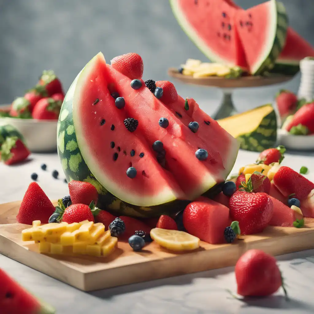 Fruit-Filled Watermelon