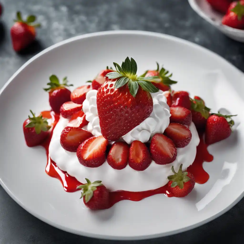 Strawberry with Whipped Cream