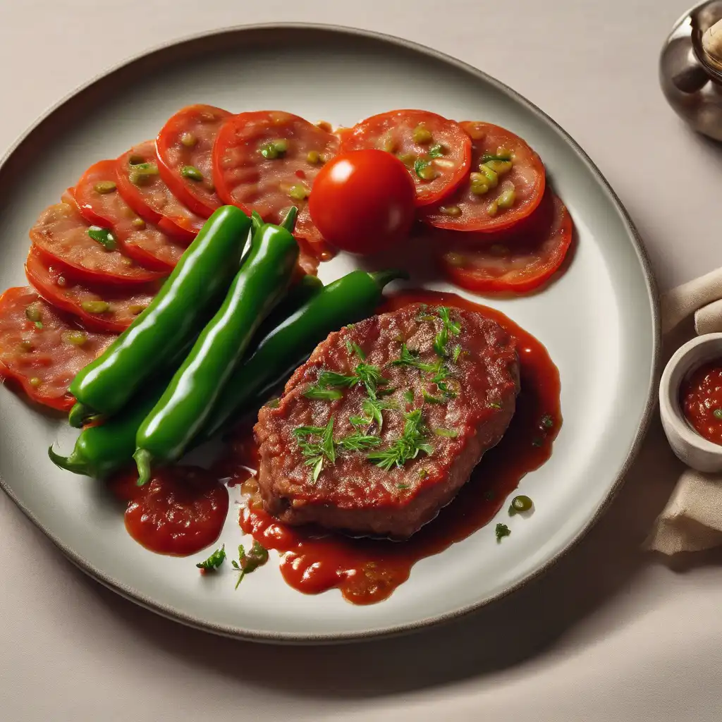 Beef Cutlet with Tomato