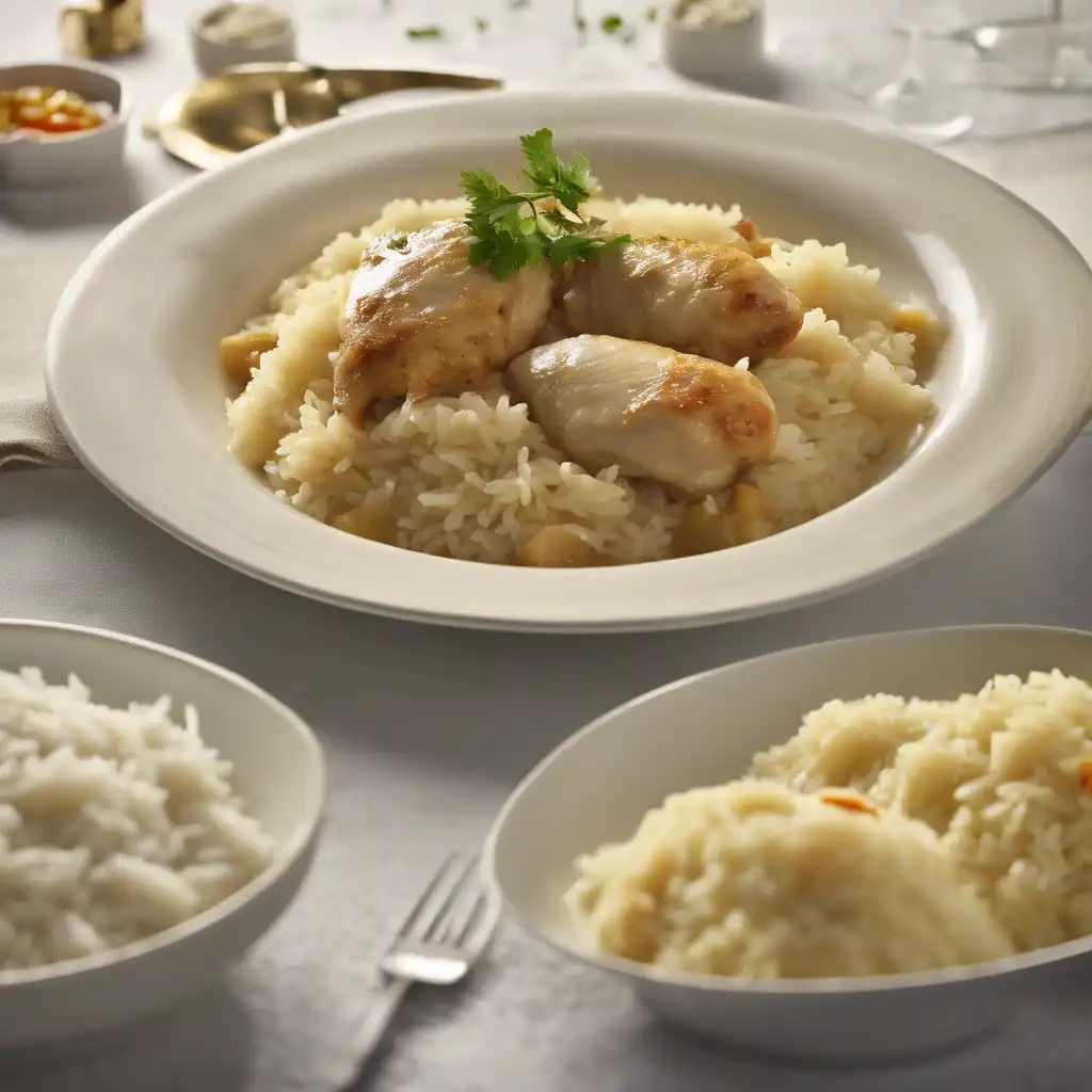 Chicken Fricassee with Rice