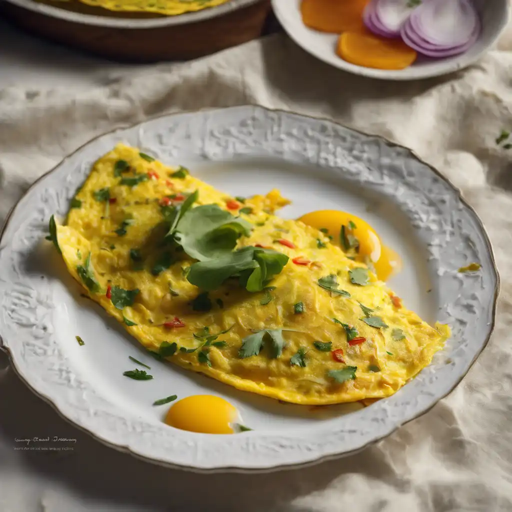 Moda da India Style Omelet