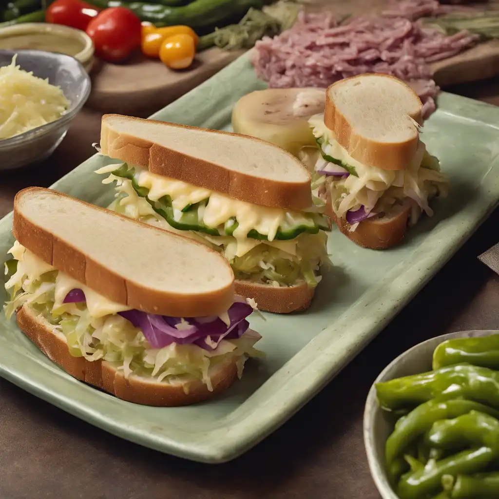 Foto de Sauerkraut Sandwiches