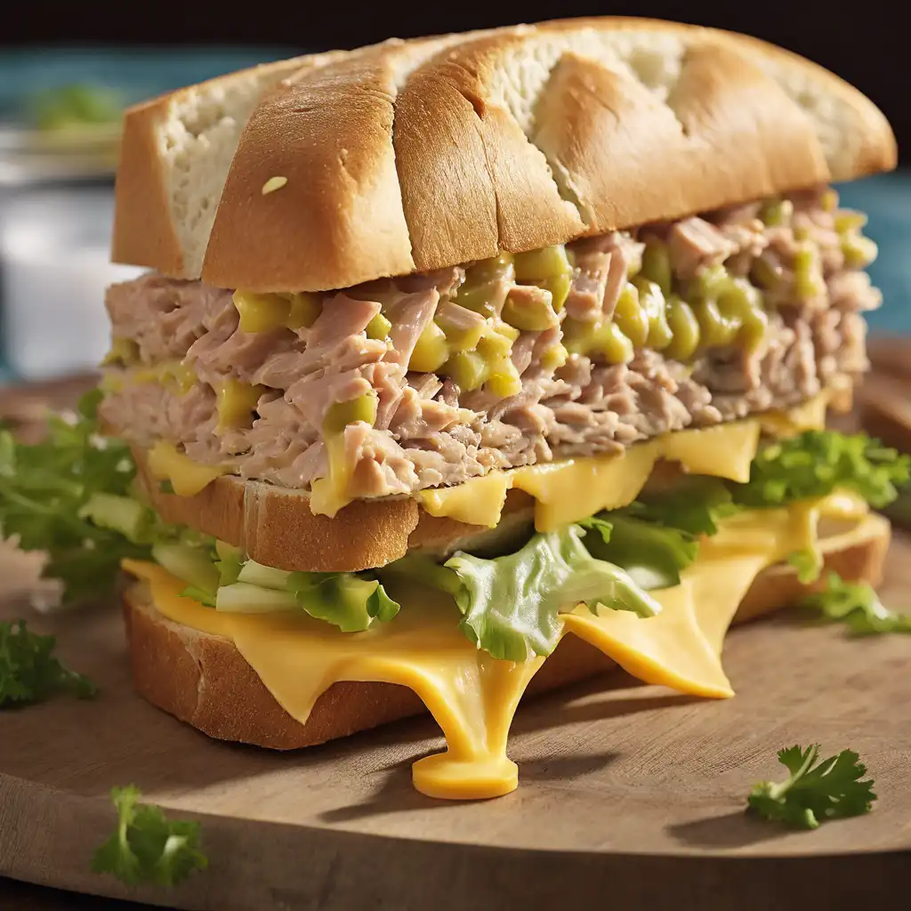 Tuna Sandwich with Cheese