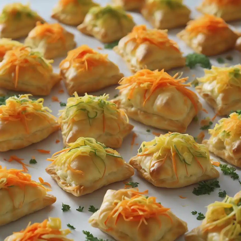 Cheese and Vegetable Puffs