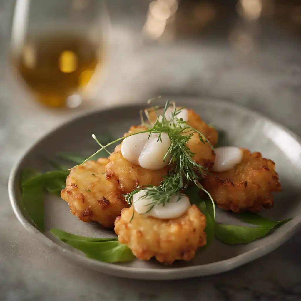 Scallop Fritters