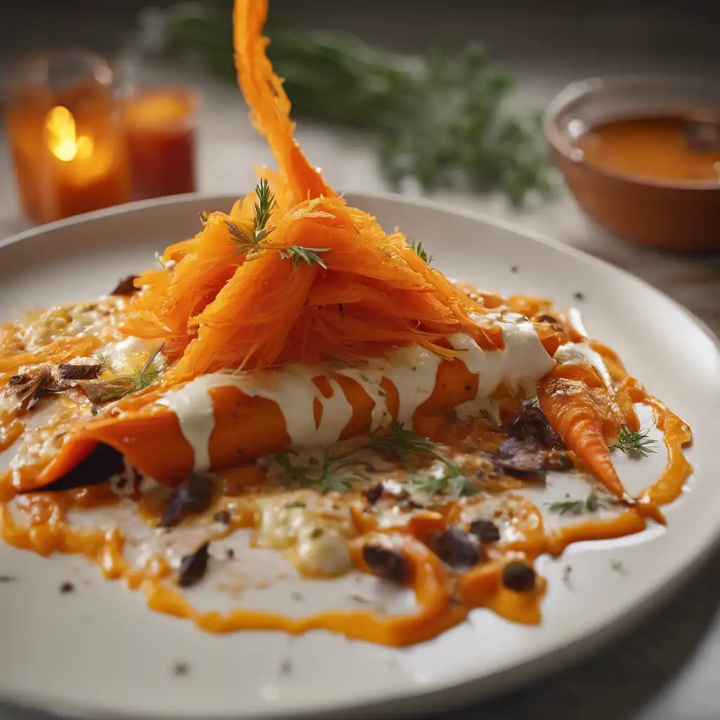 Roasted Carrot Flambada