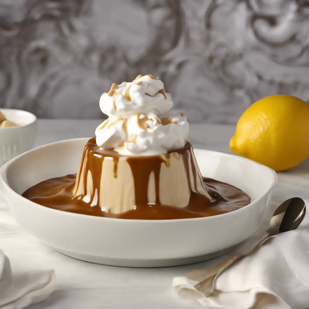 Peanut Butter Pudding with Whipped Cream