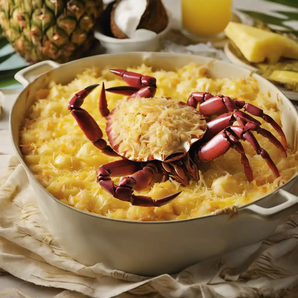 Coconut Crab Casserole