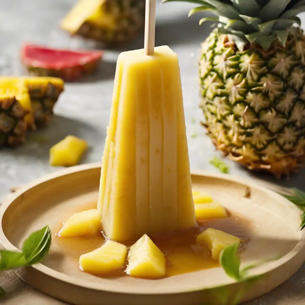 Pernambuco Pineapple Popsicle