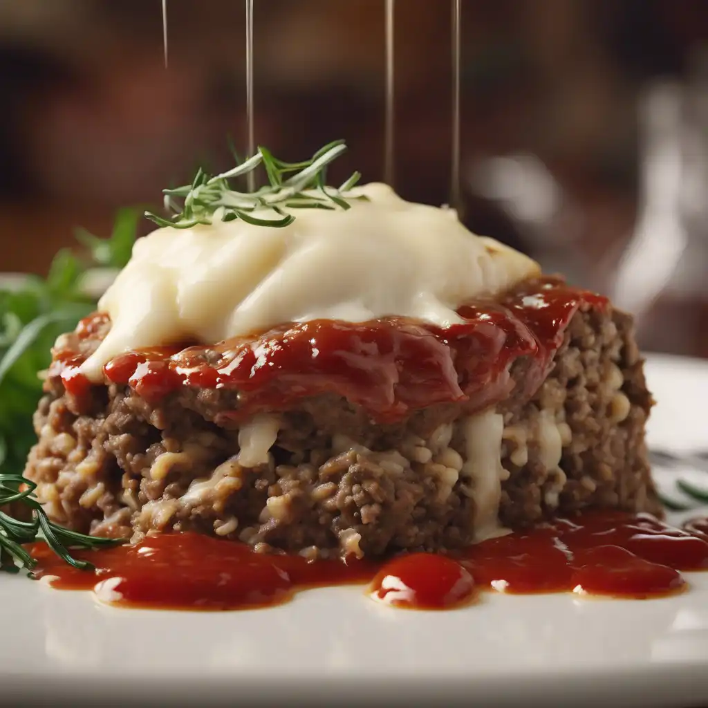 Meat Loaf with Mozzarella Cheese