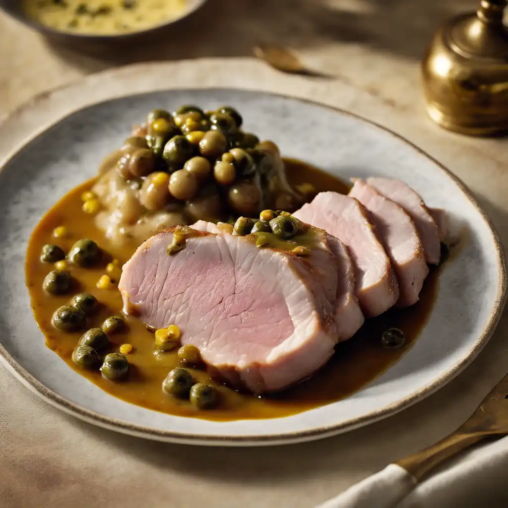 Pork Loin with Capers