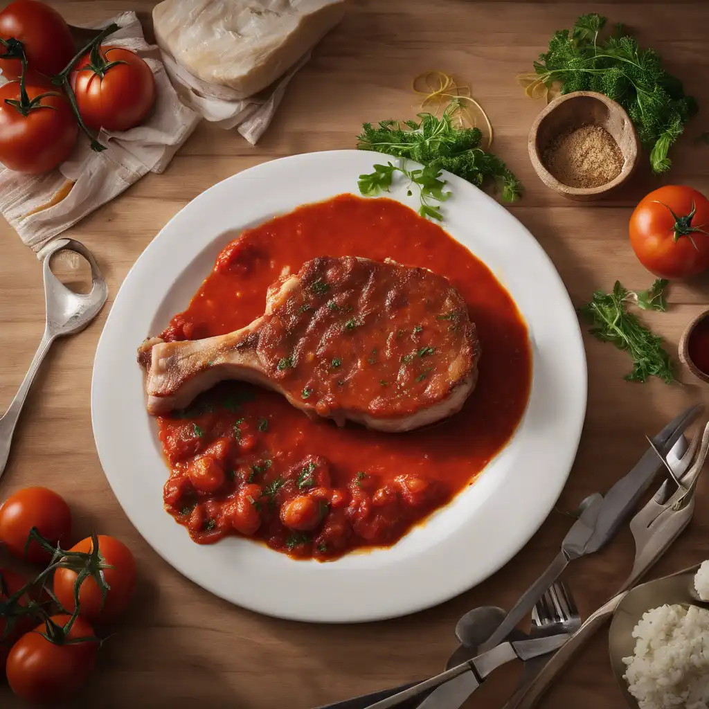 Pork Chops with Tomato Sauce