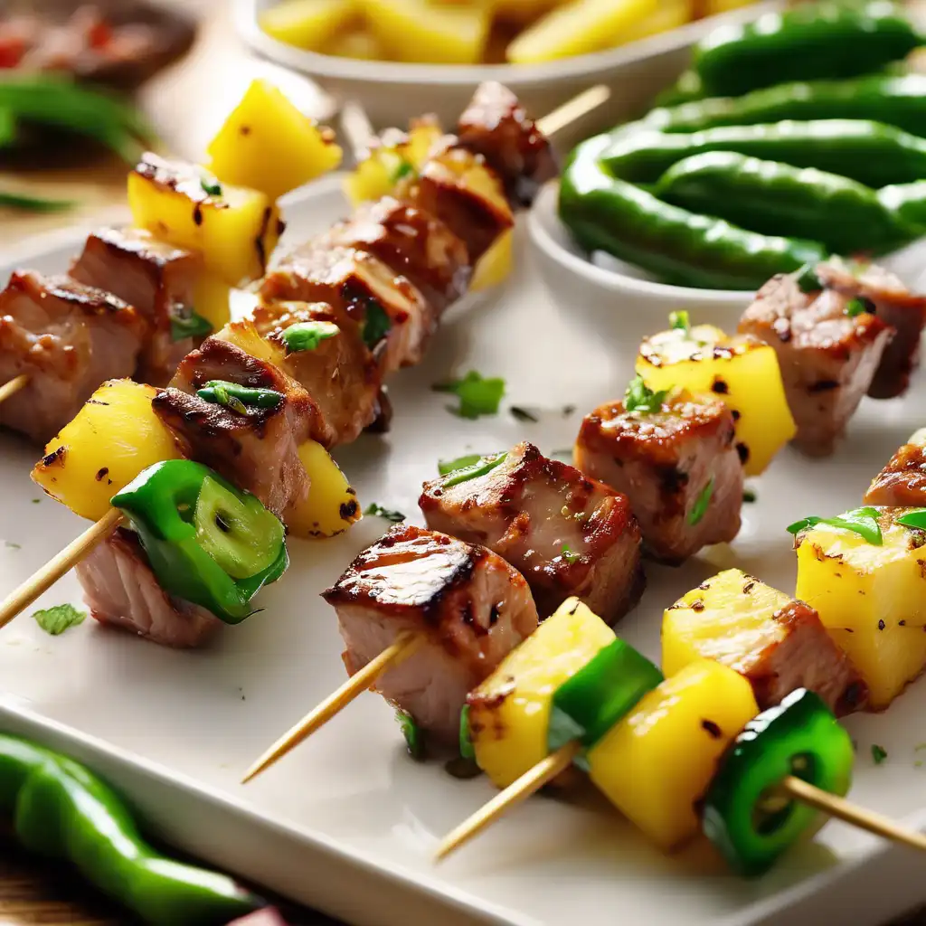 Pork Loin Skewers