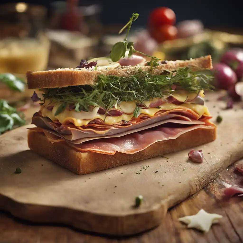 Pizza-Style Sandwich