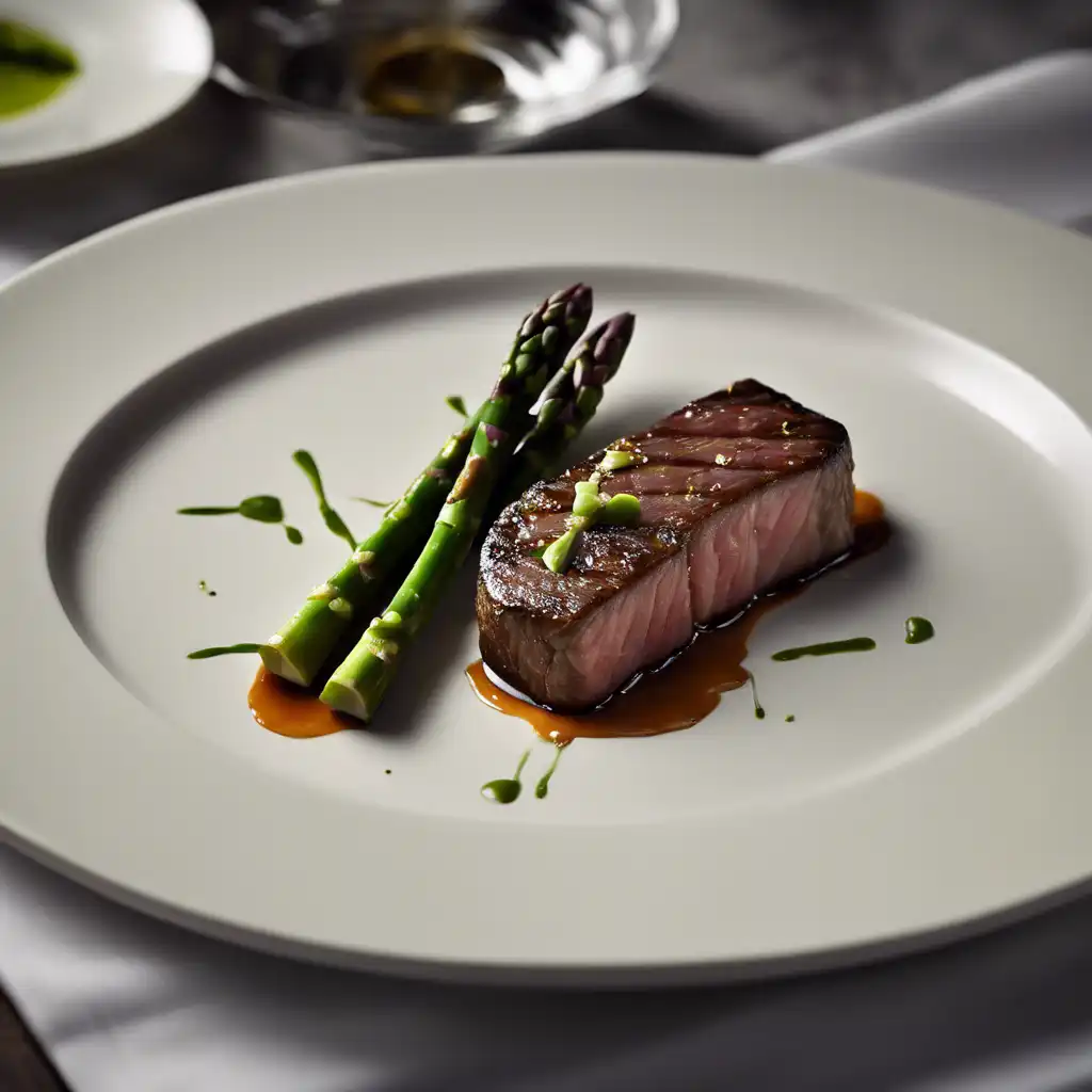 Foto de Mignon Fillet with Asparagus