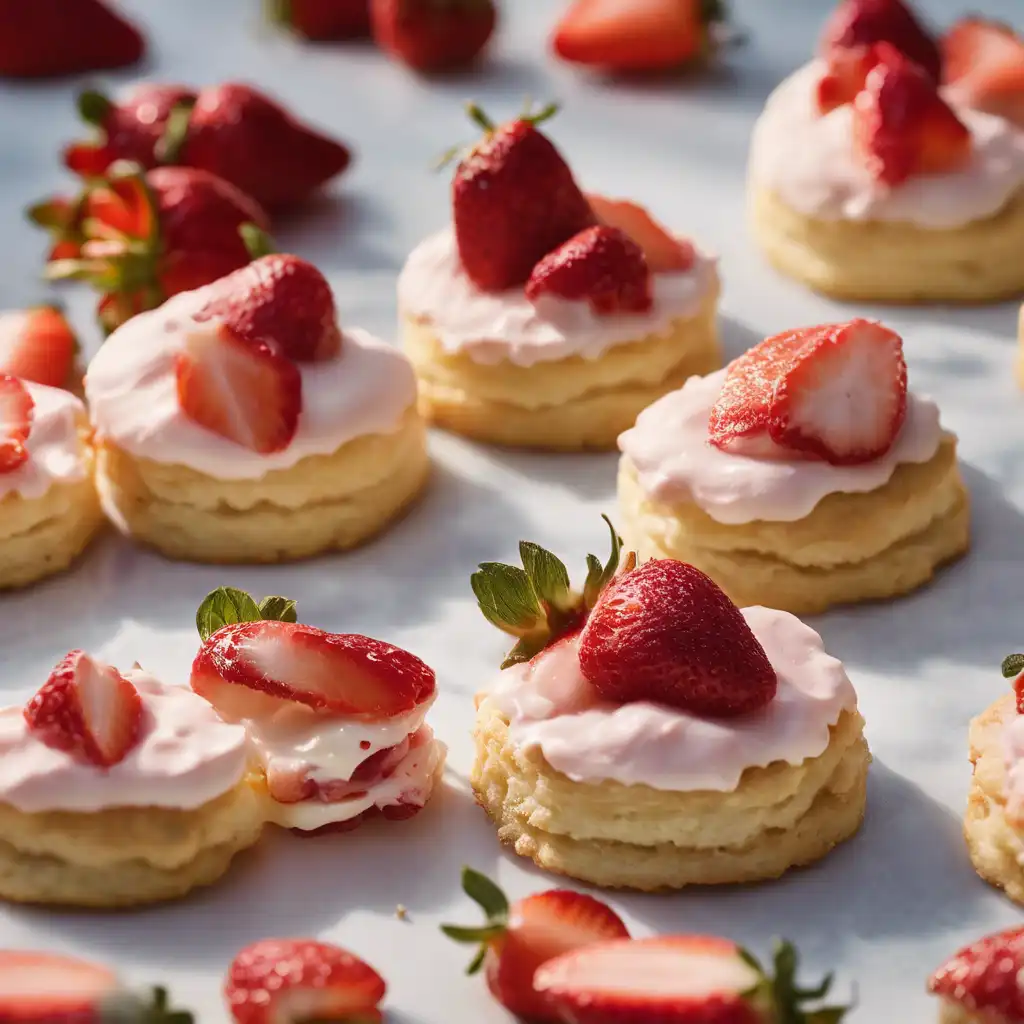 Dainty Strawberry Shortcake