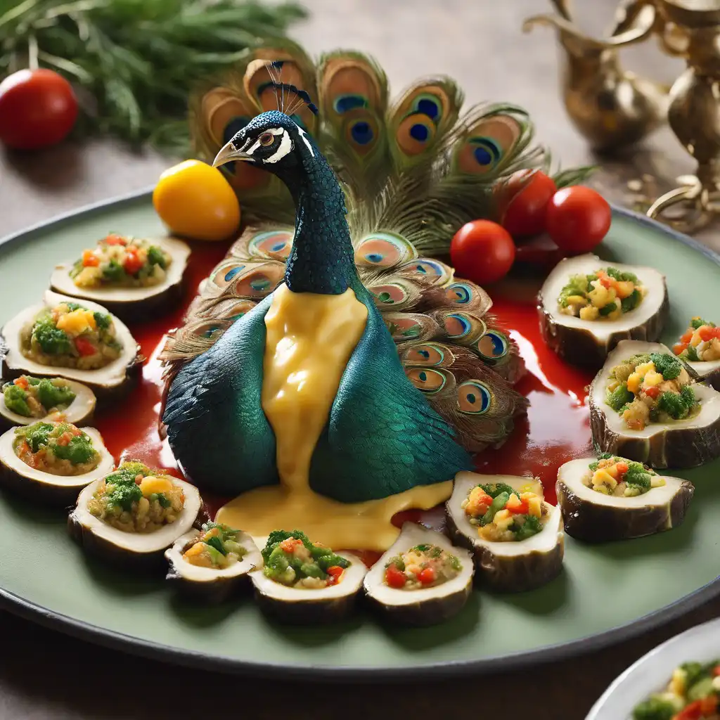 Stuffed Peacocks with Cheese