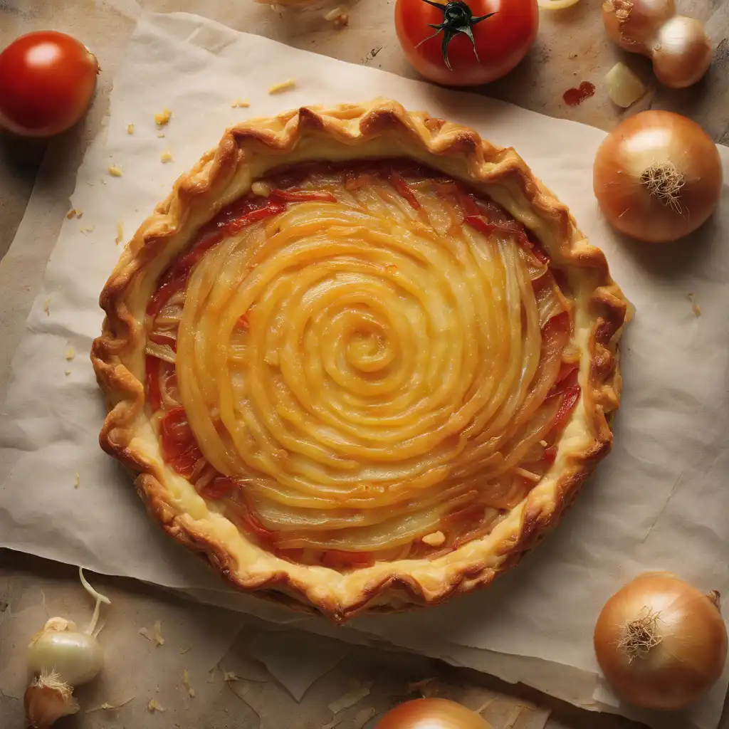 Onion and Cheese Tart