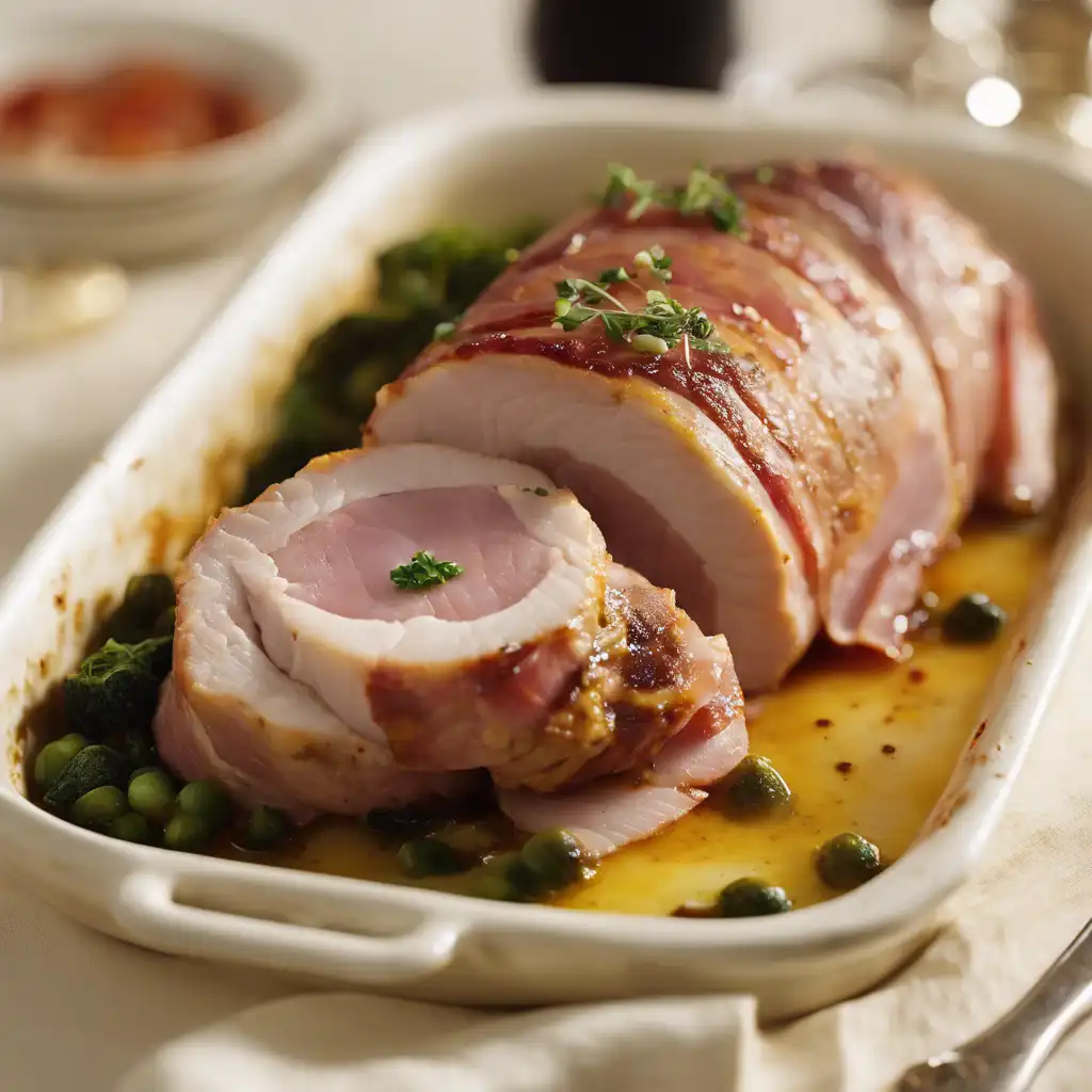 Pork Loin Stuffed