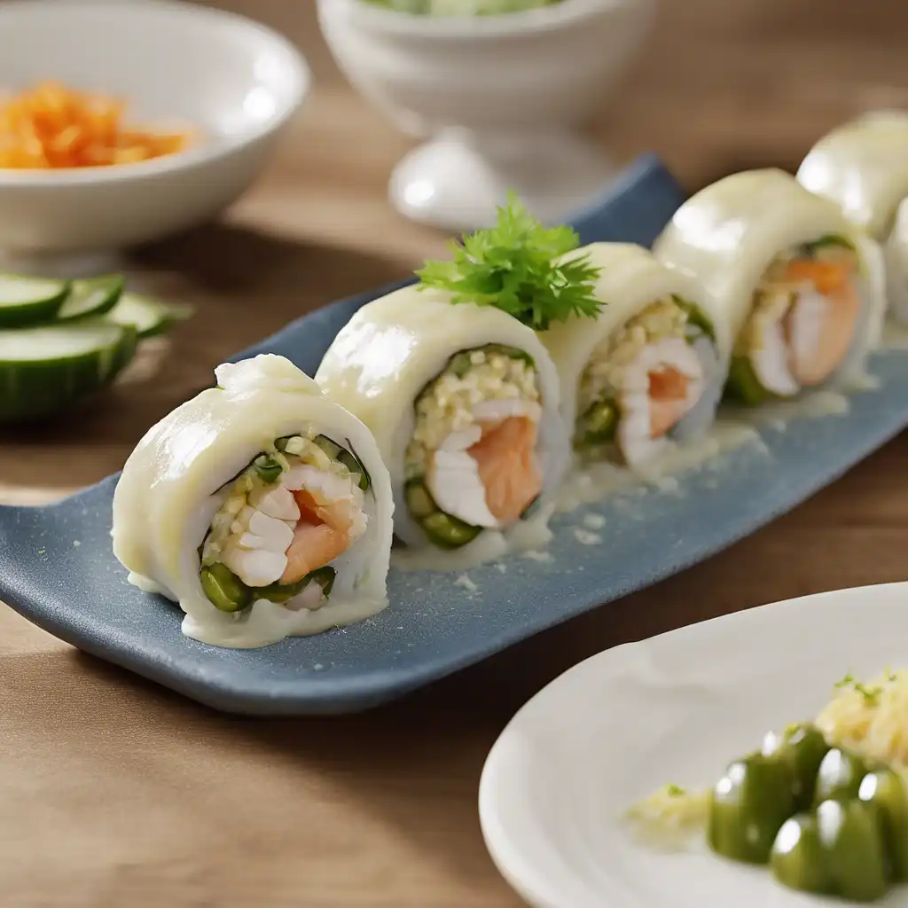 Fish Roll with Pickle Sauce