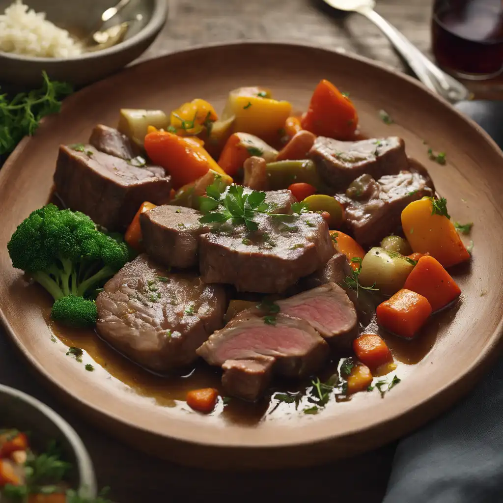 Braised Meat and Vegetables