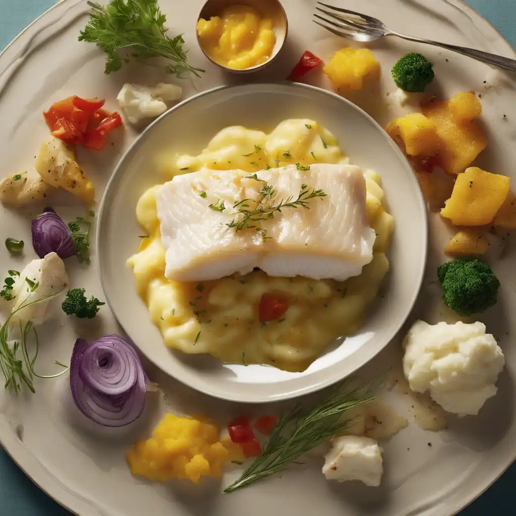 Cod with Mashed Potatoes