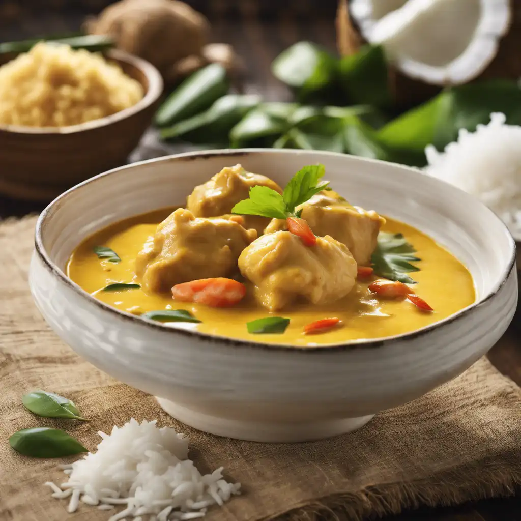 Coconut Curry Sauce for Chicken or Shrimp