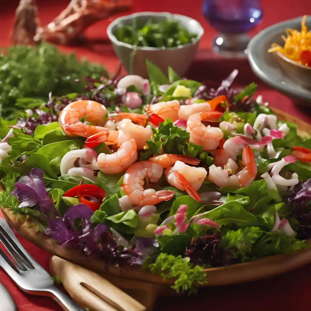 Shrimp and Squid Salad