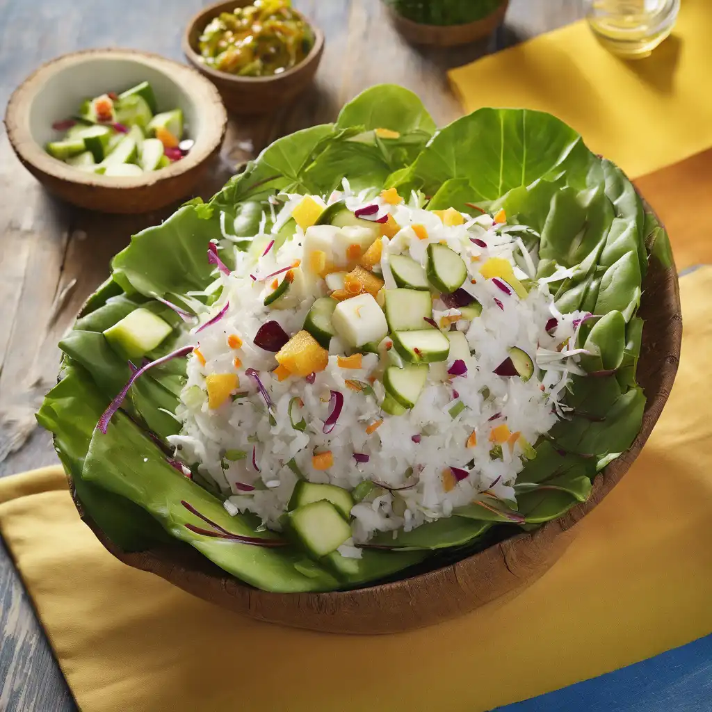 Coconut and Pickle Salad