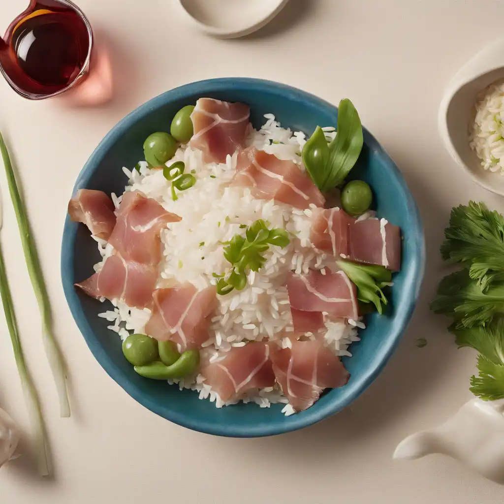 Rice and Prosciutto Salad