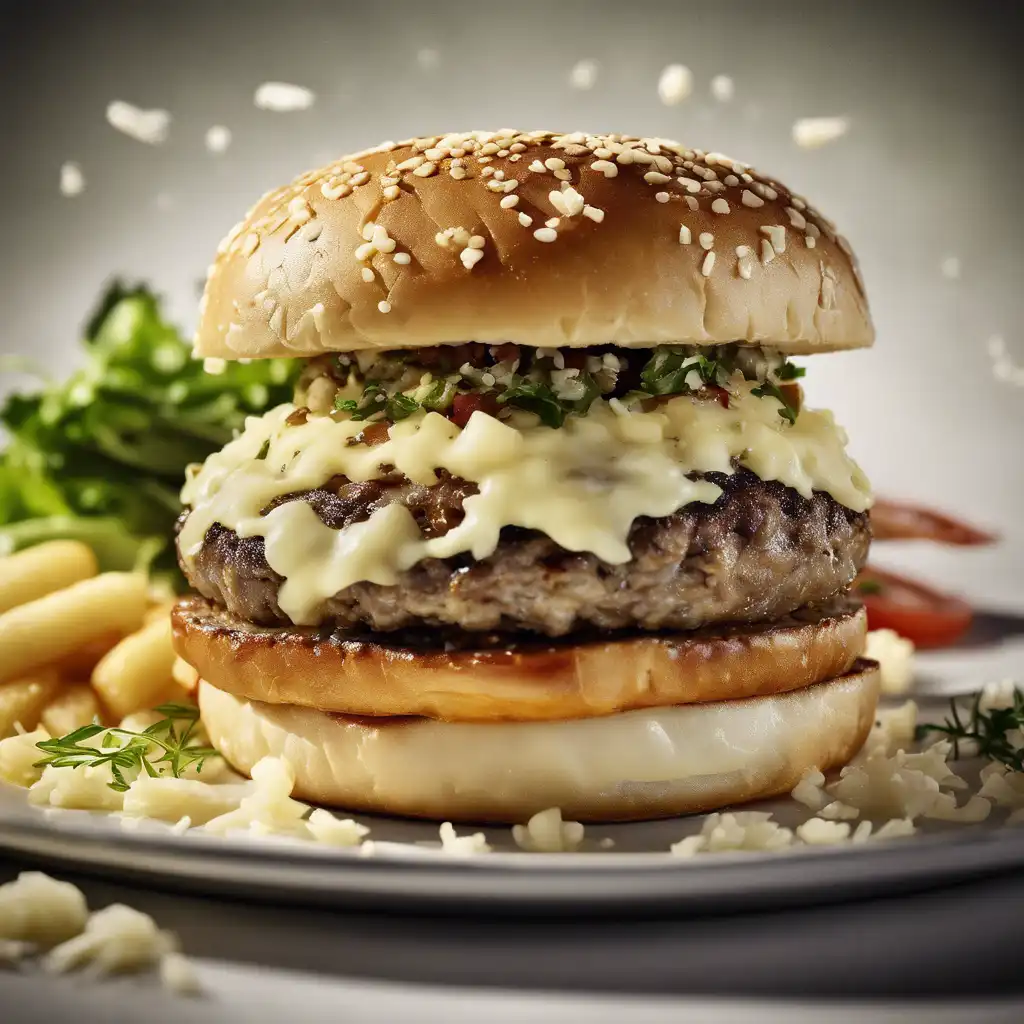 Garlic and Parmesan Hamburger