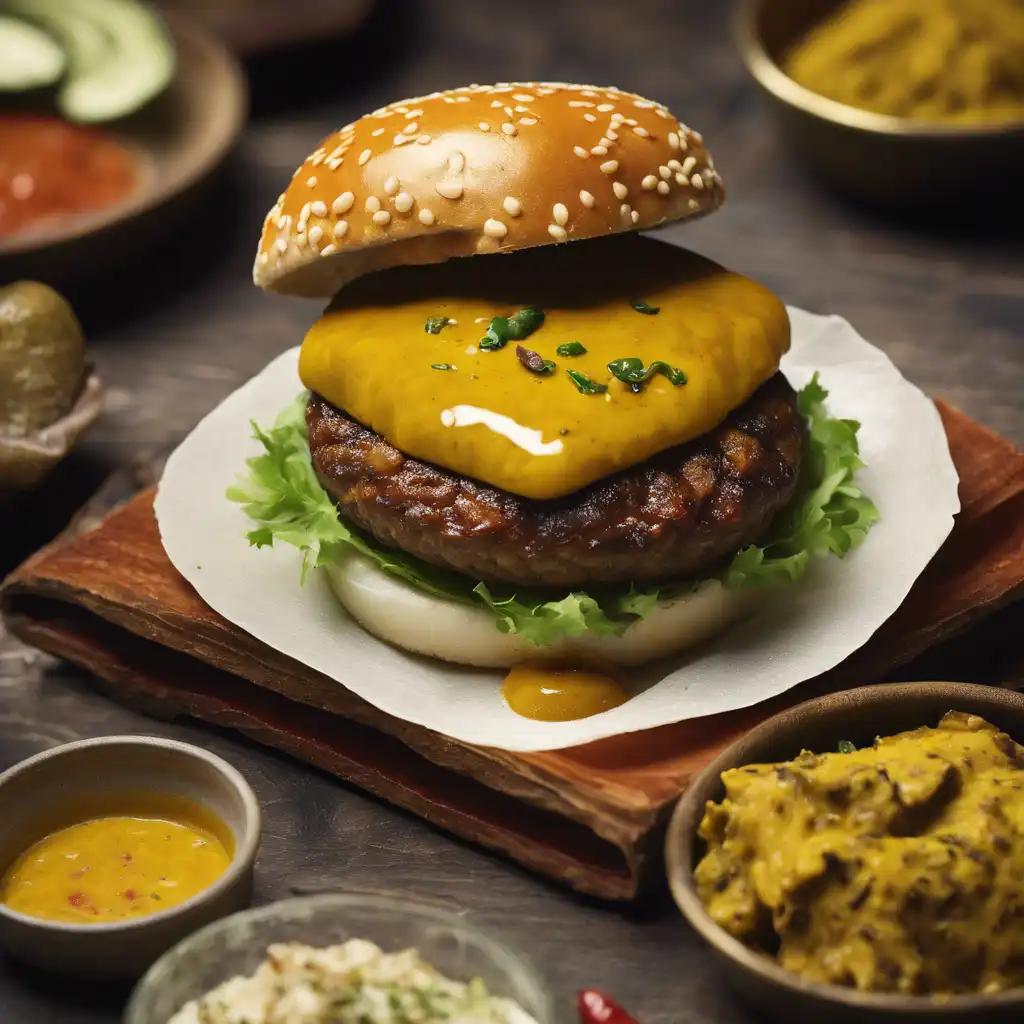 Hamburger with Curry