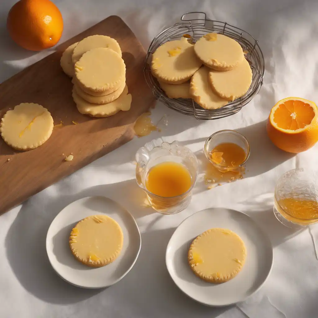 Orange and Honey Shortbread