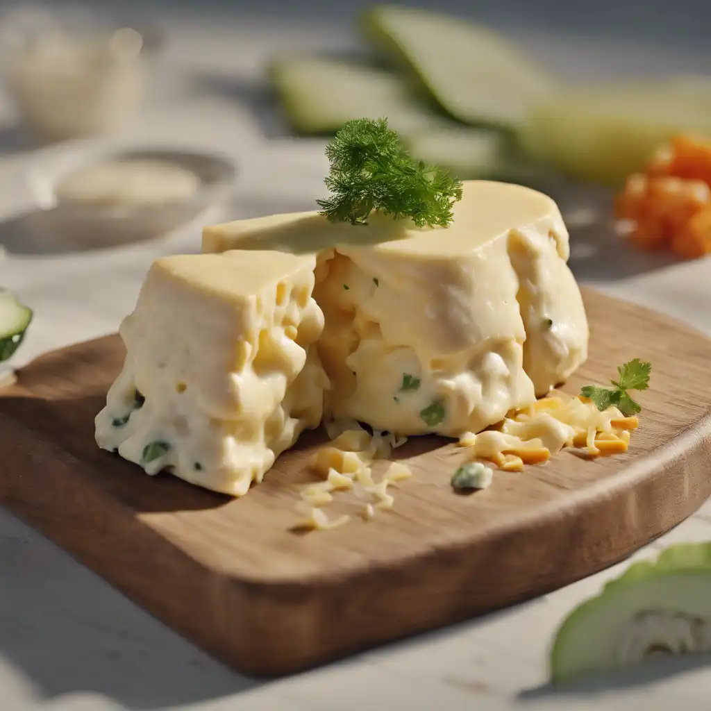 Foto de Recheio de queijo e frango