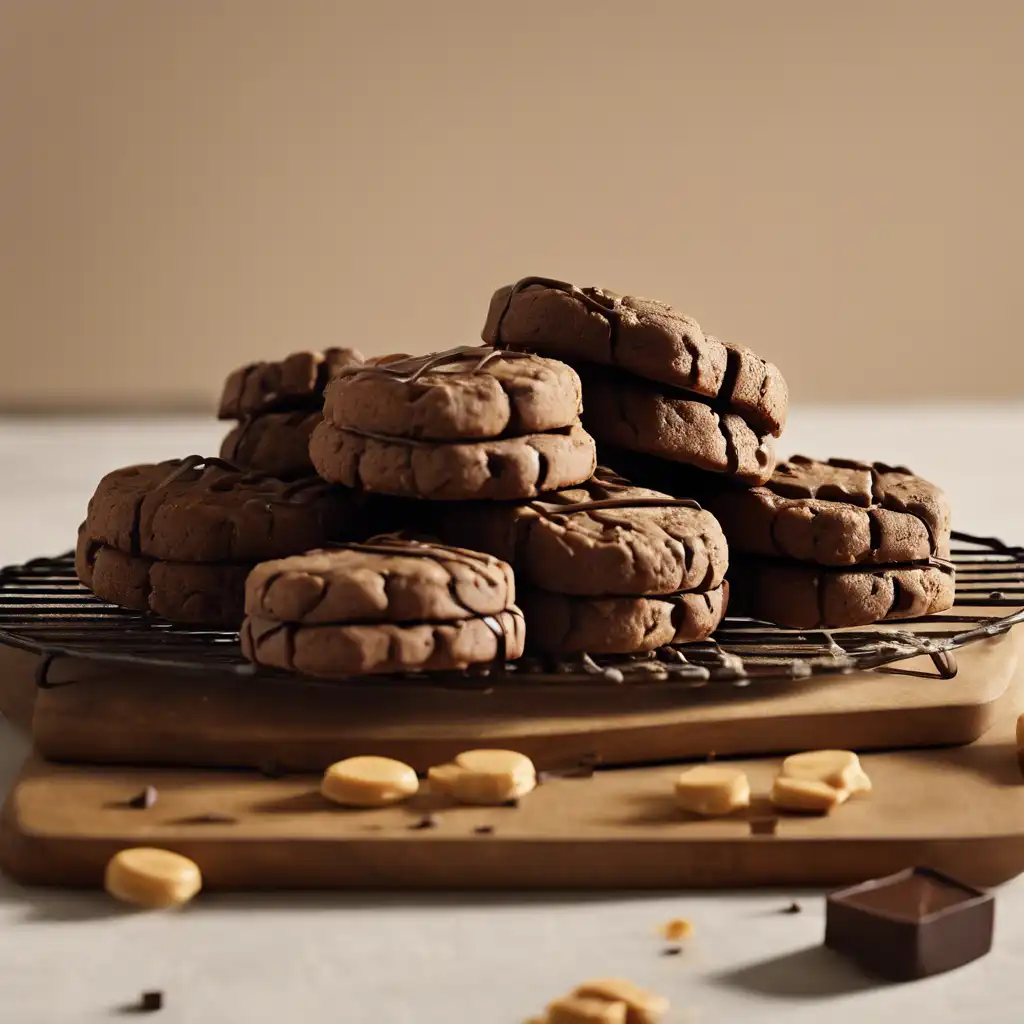 Chocolate Peanut Butter Biscuits