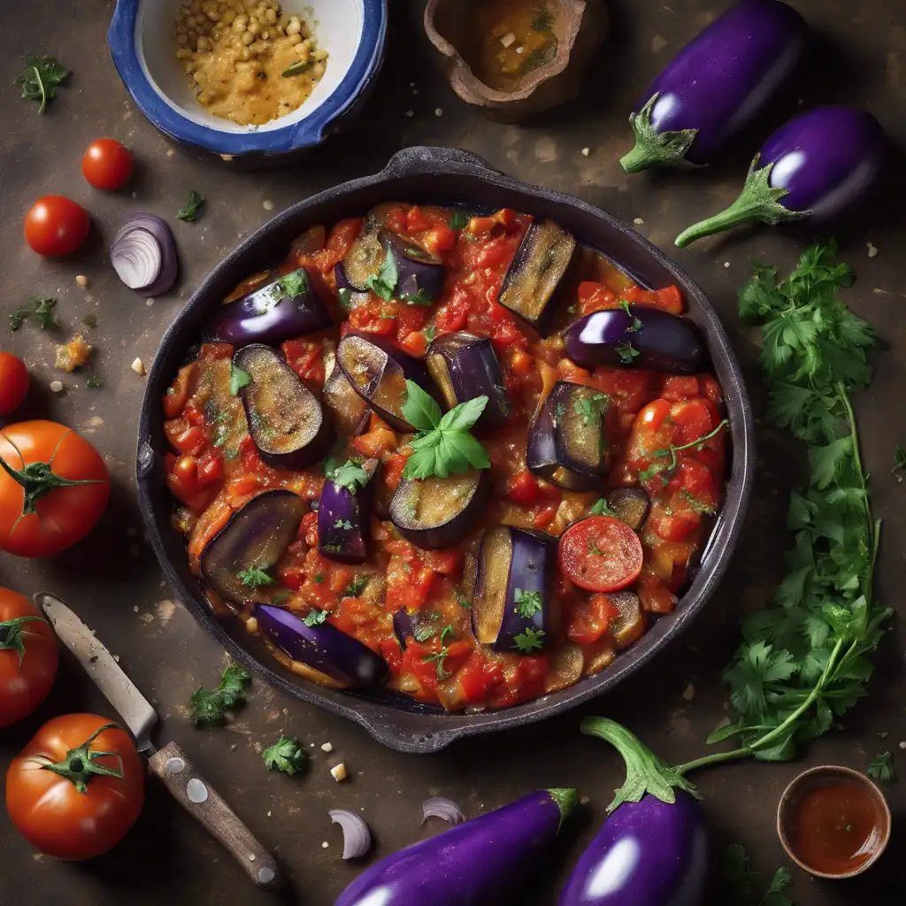 Eggplant with Tomato